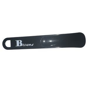 3 FOR $20 BROWNS Black Shoe Horn – Unisex Footwear Accessory